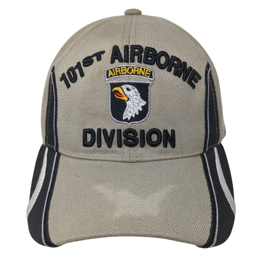 101st Airborne Division Baseball Cap Brown One Size Adjustable US Warriors